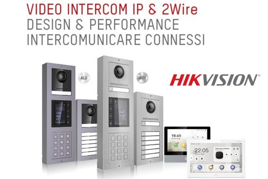 Video Intercom IP & 2Wire di Hikvision: tutto in un unica soluzione