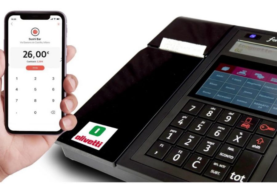 Satispay, partner commerciale di Olivetti